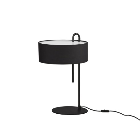 Lámpara de mesa Clip Negro