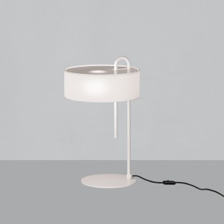 Lámpara de mesa Clip Blanco