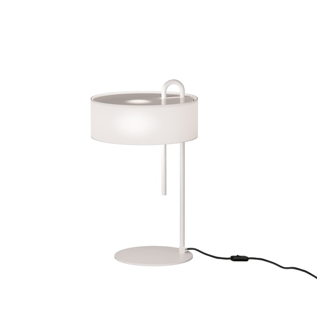 Lámpara de mesa Clip Blanco