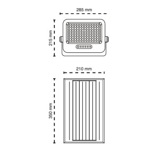Proyector solar LED Neo IP65 7CCT (200W)