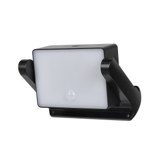 Aplique solar con sensor LED Ares IP65 CCT (1.5W)