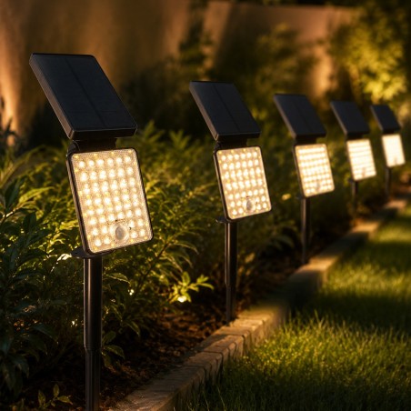 Aplique solar con sensor LED Ceci IP54 CCT (1.8W)