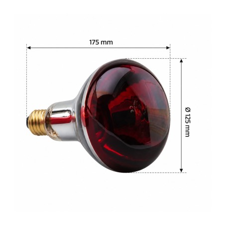 Bombilla Infrarroja E27 (250W)