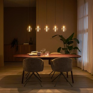Lámpara de techo LED Gisela Dim (5x4W)