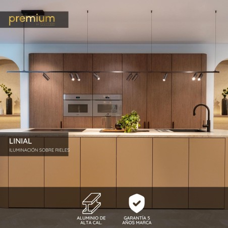 Carril de superficie monofásico Linial Smart 48V. (1 metro)