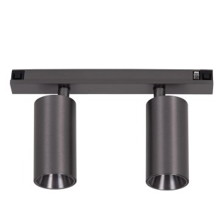 Foco LED carril monofásico Bixx Linial Smart 48V. (2x8W)