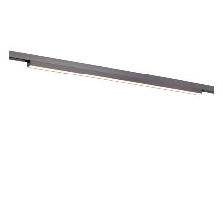 Foco LED carril Glyxx Linial Smart 48V. Cromo negro (20W)