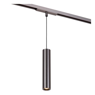 Colgante LED carril Linial Lineal Smart 48V. Cromo negro (8W)