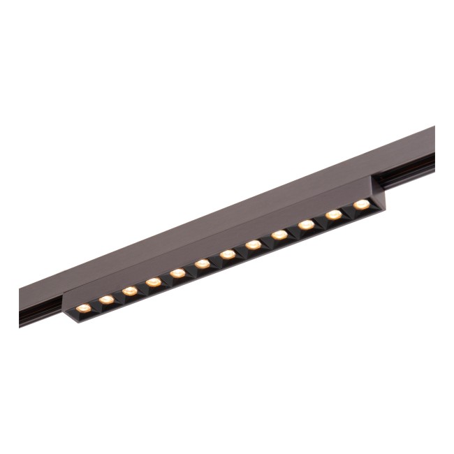 Foco LED carril Xenia Linial Smart 48V. Cromo negro (10W)
