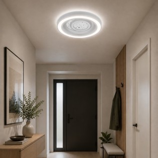 Plafón de techo LED Krater CCT Dim Smart (100W)