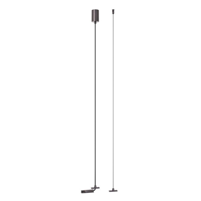 Accesorio colgante para carril Linial Cromo negro
