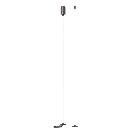 Accesorio colgante para carril Linial Cromo negro