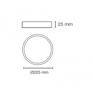 Downlight Redondo LED Kaju (30W) I