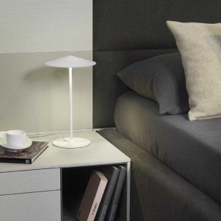 Sobremesa Pant.Metal.Blanco Pla