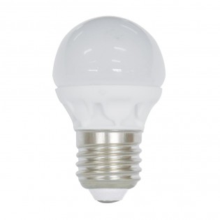 Bombilla LED Esférica Cerámica E27 Luz cálida (5.2W)