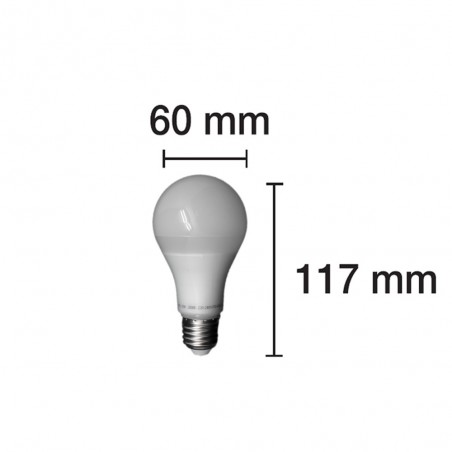 Bombilla LED Standard E27 Luz cálida (10W)