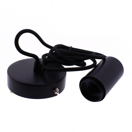 Lámpara colgante antique negro