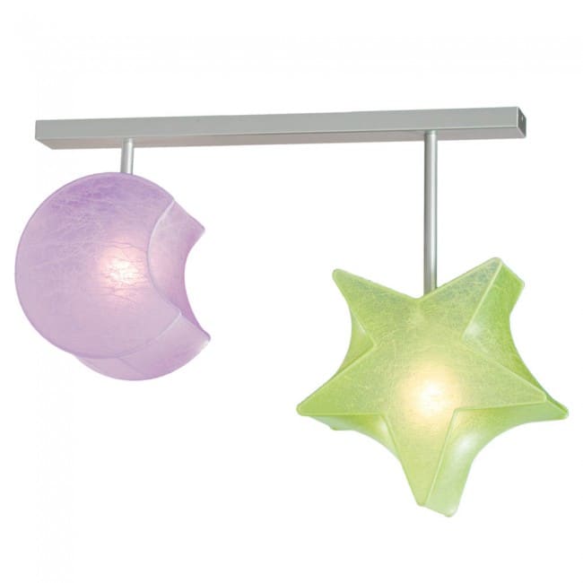 Regleta Estrella y Luna (2 luces)