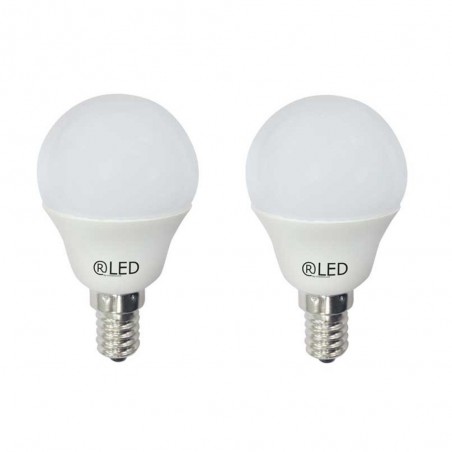Pack 2 bombillas LED E14 (5.2W)