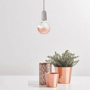 Bombilla LED Globo Efecto Espejo E27 (8W)