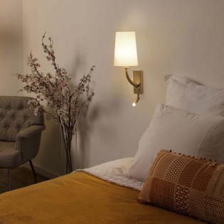 Aplique de pared con lector...