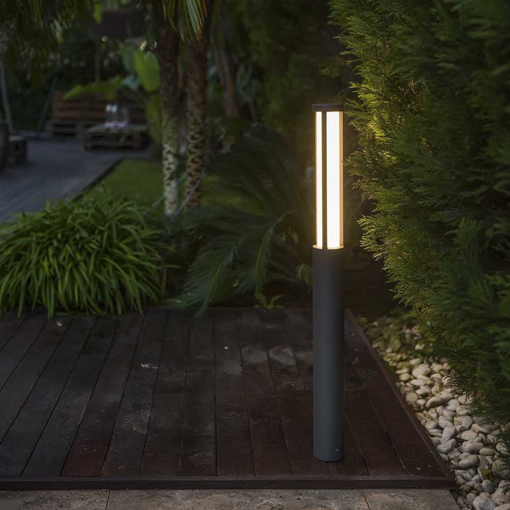 Baliza exterior LED Logar (23W). Faro Barcelona - Lamparas.es