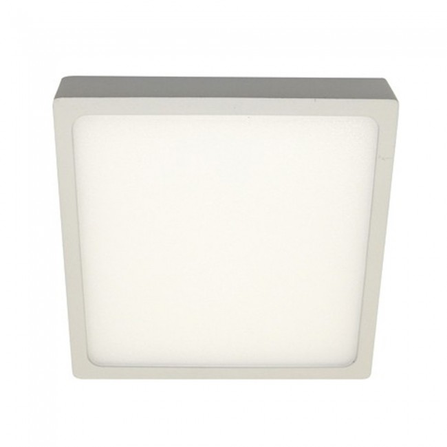 downlight de superficie led kaju cuadrado 8w