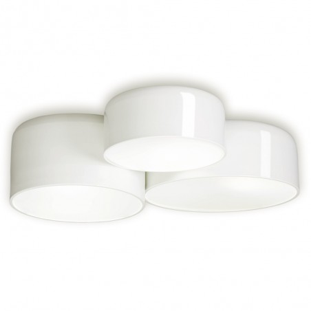 Plafón de techo Pot (3 luces)
