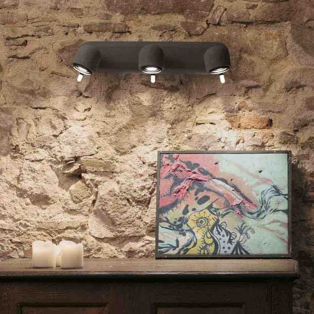 Aplique de pared Stone (3 luces)
