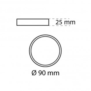 Plafón LED Kaju (8W)