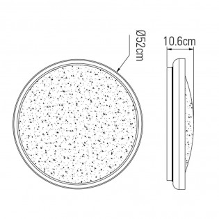 Plafón LED Gloss II (40W)