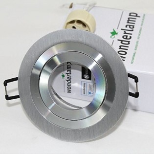 Pack 10 Empotrable Classic redondo aluminio