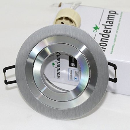 Pack 10 Empotrable Classic redondo aluminio