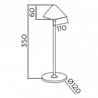 Lámpara de sobremesa LED