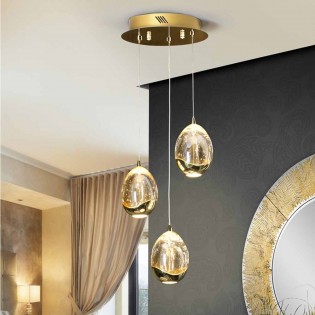 Lámpara colgante LED Rocío (15W)