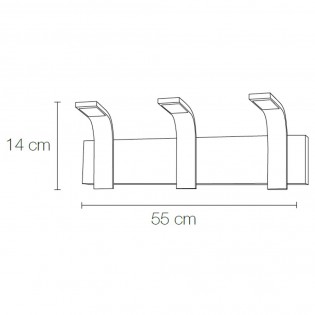 Aplique Addagio (3 luces)