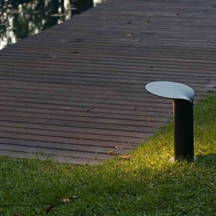 Sobremuro de exterior LED Lotus (18W)