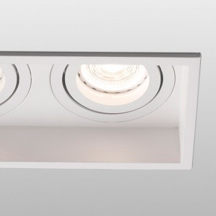 Empotrable Hyde cuadrado (2 luces)