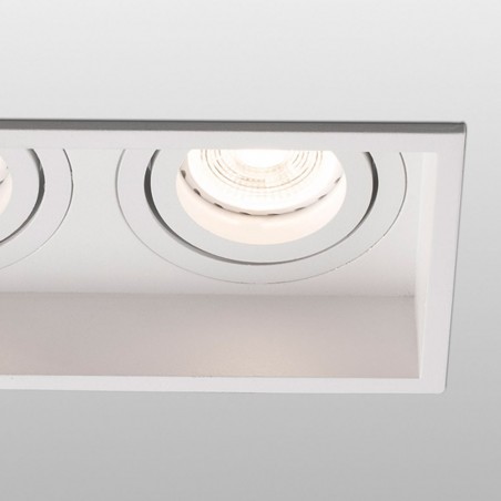 Empotrable Hyde cuadrado (2 luces)