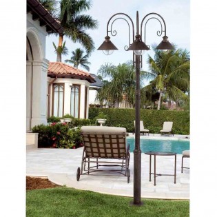 Farola de exterior Náutica (3 luces)