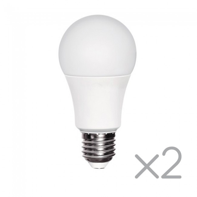 Pack 2 Bombillas LED E27 con sensor crepuscular 11W (4000ºK) Pack 2 Bombillas LED E27 con sensor crepuscular 11W (4000ºK)