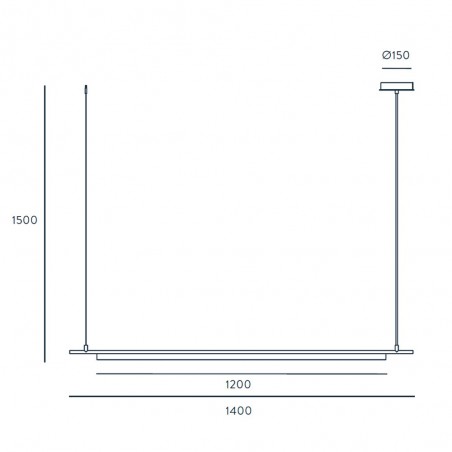 Lámpara de techo LED Coln