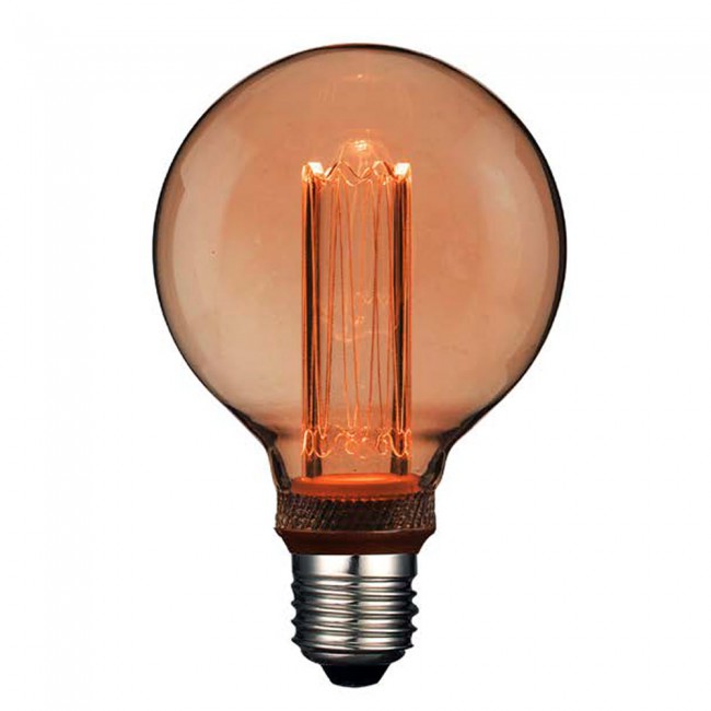 Bombilla LED decorativa E27 Globo G95 (4W)