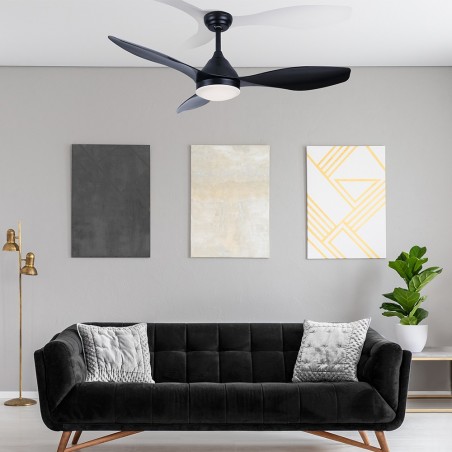 Ventilador LED Top Negro (20W)