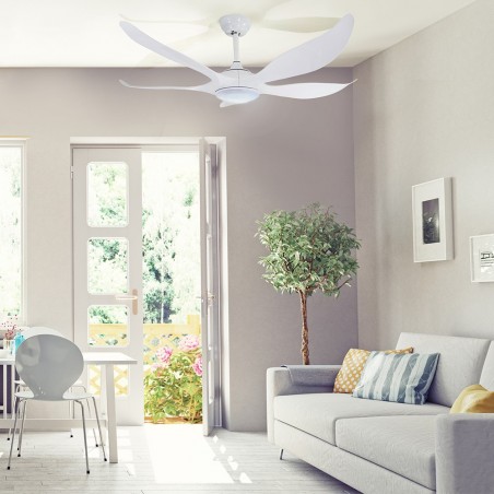 Ventilador LED Ilios Blanco (20W)