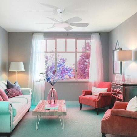 Ventilador LED Ilma Blanco (24W)