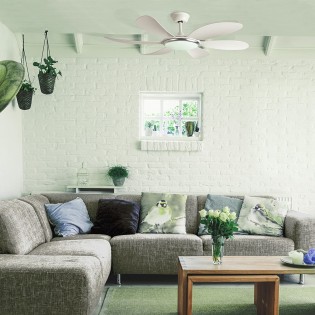 Ventilador LED Ventu Blanco (24W)