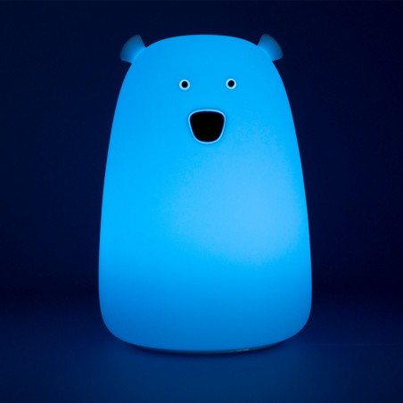 Lámpara de noche infantil LED Oso (Blanco)
