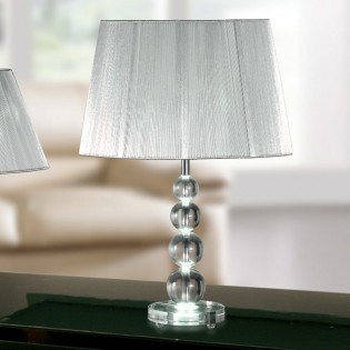 Lámpara de mesa Bol con luz LED decorativa