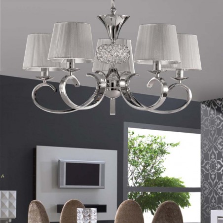 Lámpara de araña Albal (5 luces)